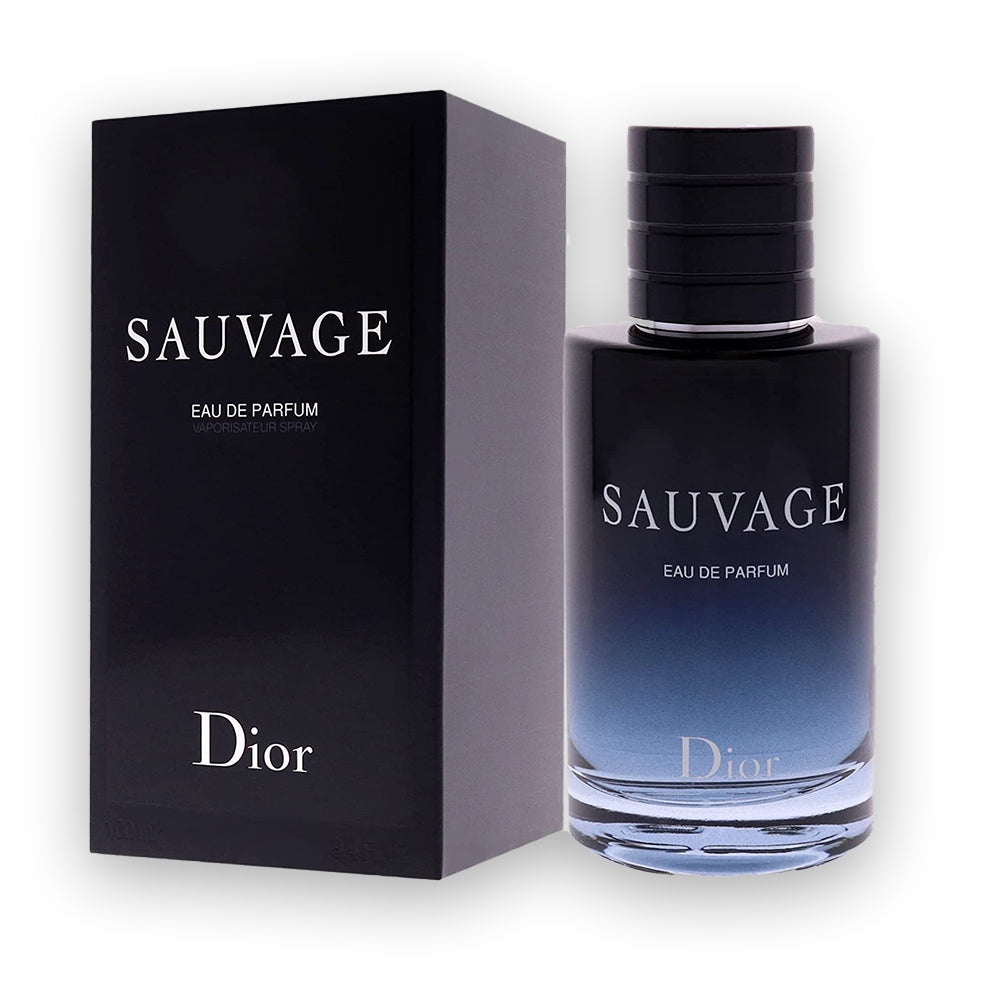 Christian Dior Sauvage Eau De Parfum Spray For Men, Blue , 3.4-ounce (100ml)